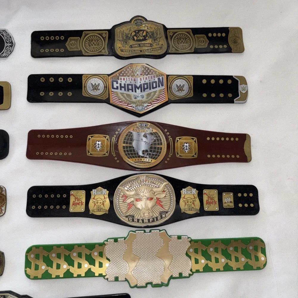 WWE Championship Slap Bands Complete Series 1 And 2 Of Seires 2 with Super Rares